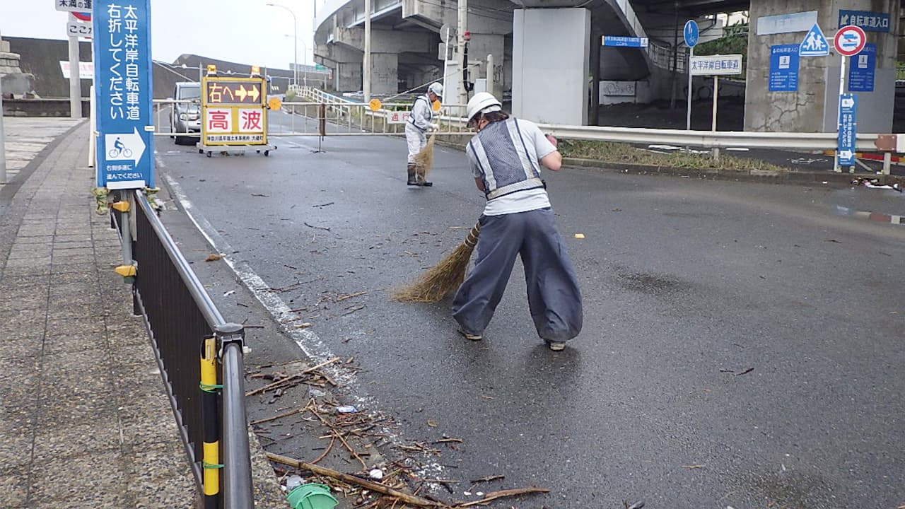 災害協力対応の写真